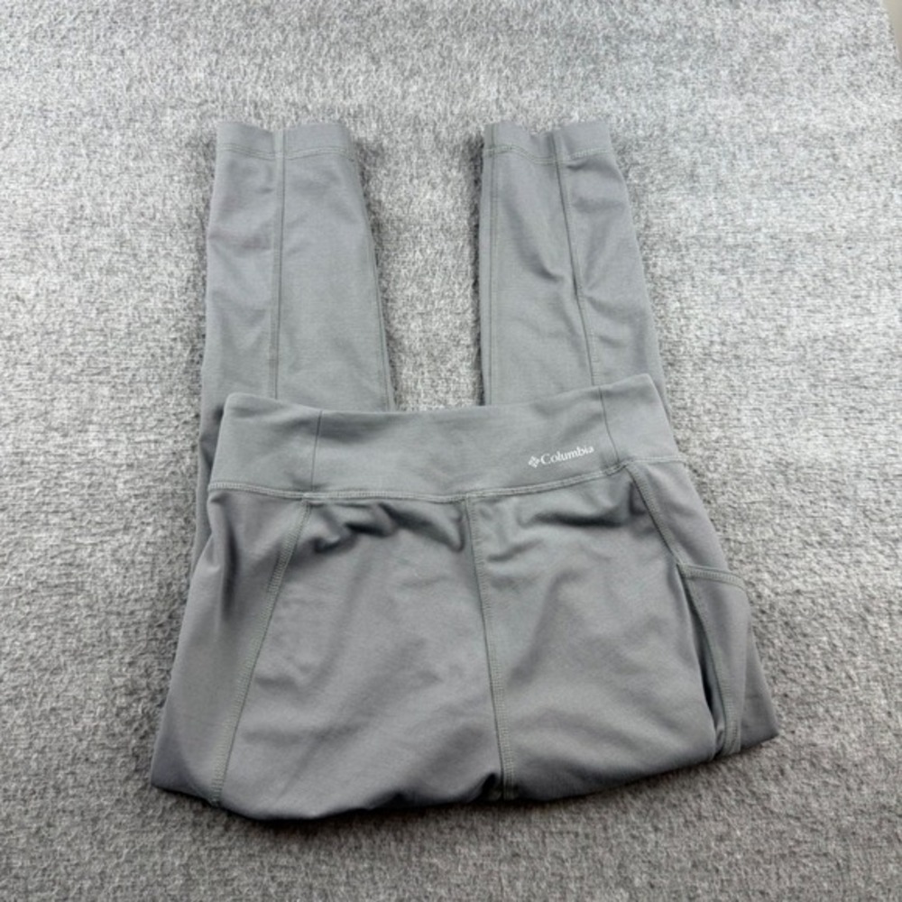 Columbia Leggings Women's XS Gray High Rise Side‎ Pocket Athletic Yoga XK8860